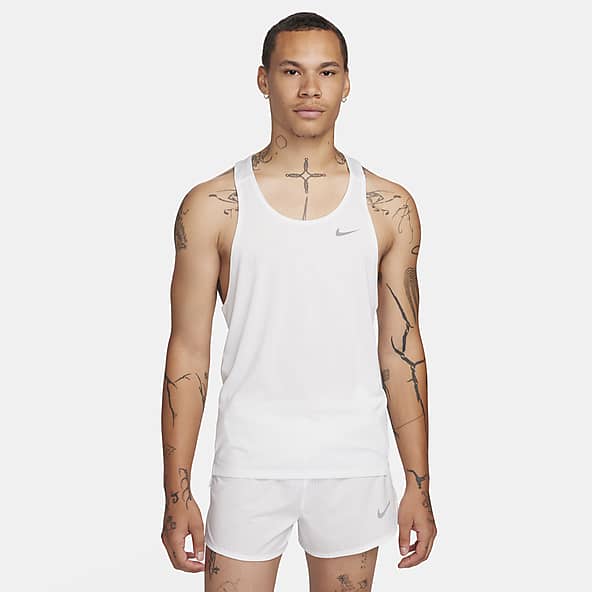 Nike men's sleeveless running shirts clearance